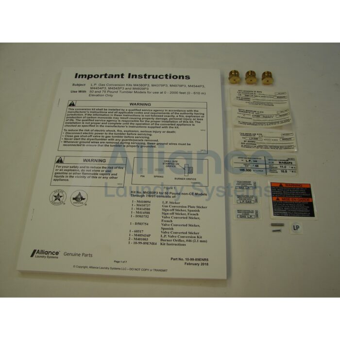 5e6ec3ee2818c381d9741ee877449bf9.jpg CONJUNTO DE CONVERSAO DE GAS NATURAL PARA GLP SEC 75 LIBRAS - Imagem 1