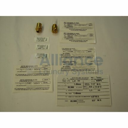 KIT CONVERSAO GAS NATURAL PARA GLP 22500BTU