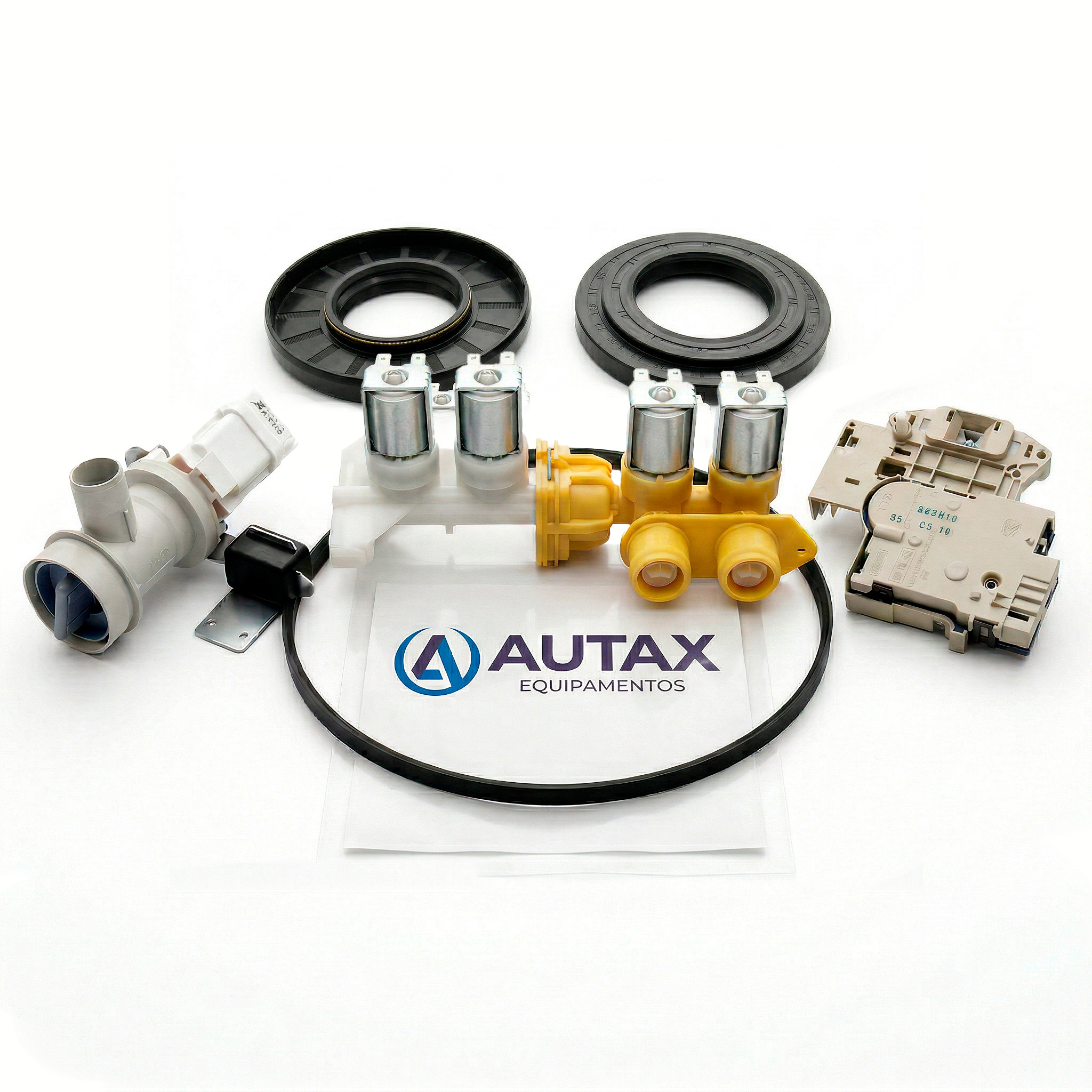 47f040f446adb4b8771f4a06089f81cf.jpg Kit de Peças para Lavadora - Imagem 1